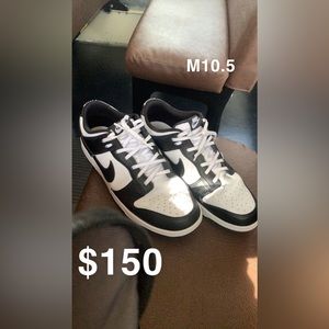 Mens Panda dunks 10.5